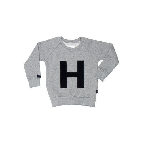 H Sweatshirt Grey Marble