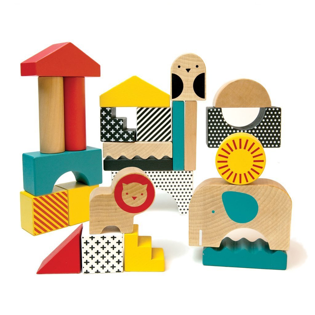 Animal sales wooden blocks